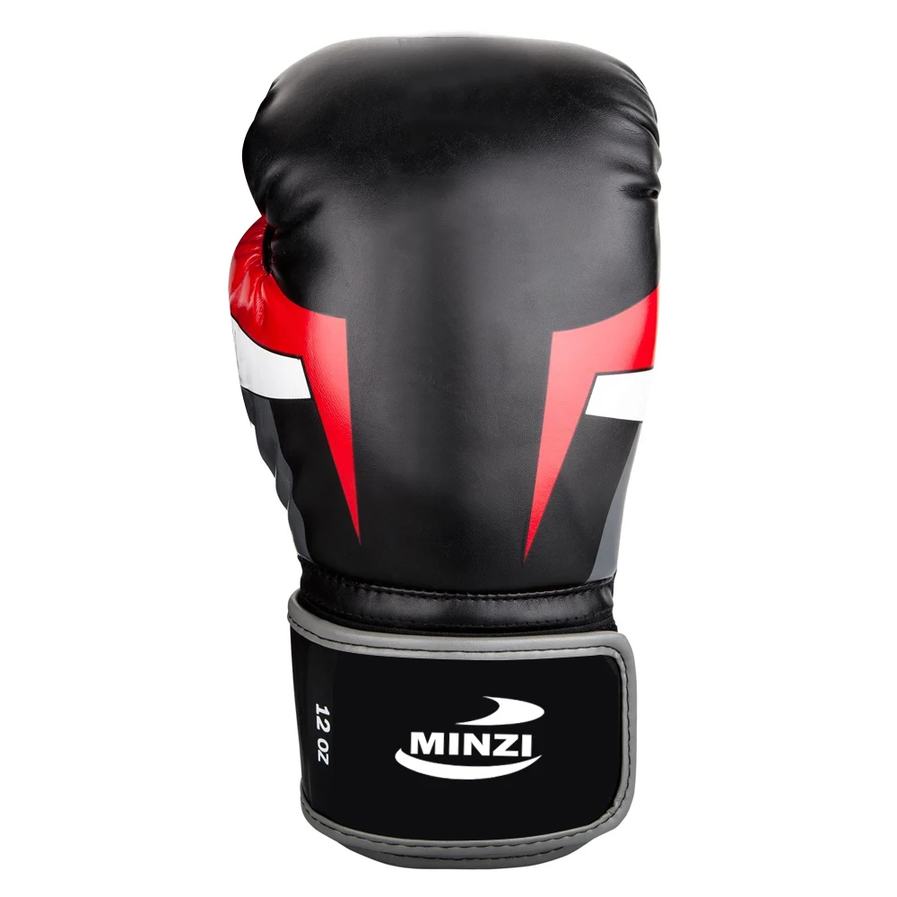 Боксерские перчатки для тренировок из искусственной коровьей кожи спарринга боев в кикбоксинге отлично подходят пробивки