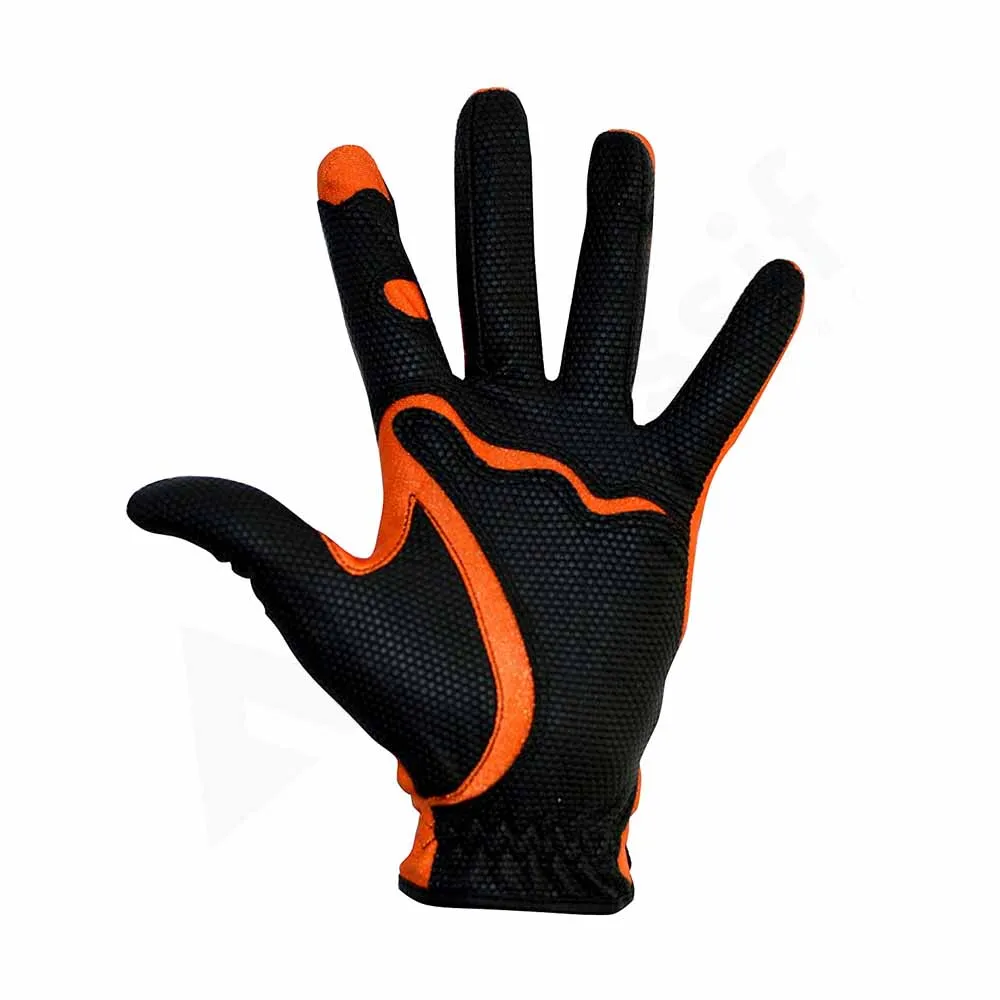 Оптовая продажа пользовательские кожаные перчатки для гольфа с принтом козья кожа Пользовательский логотип 2021