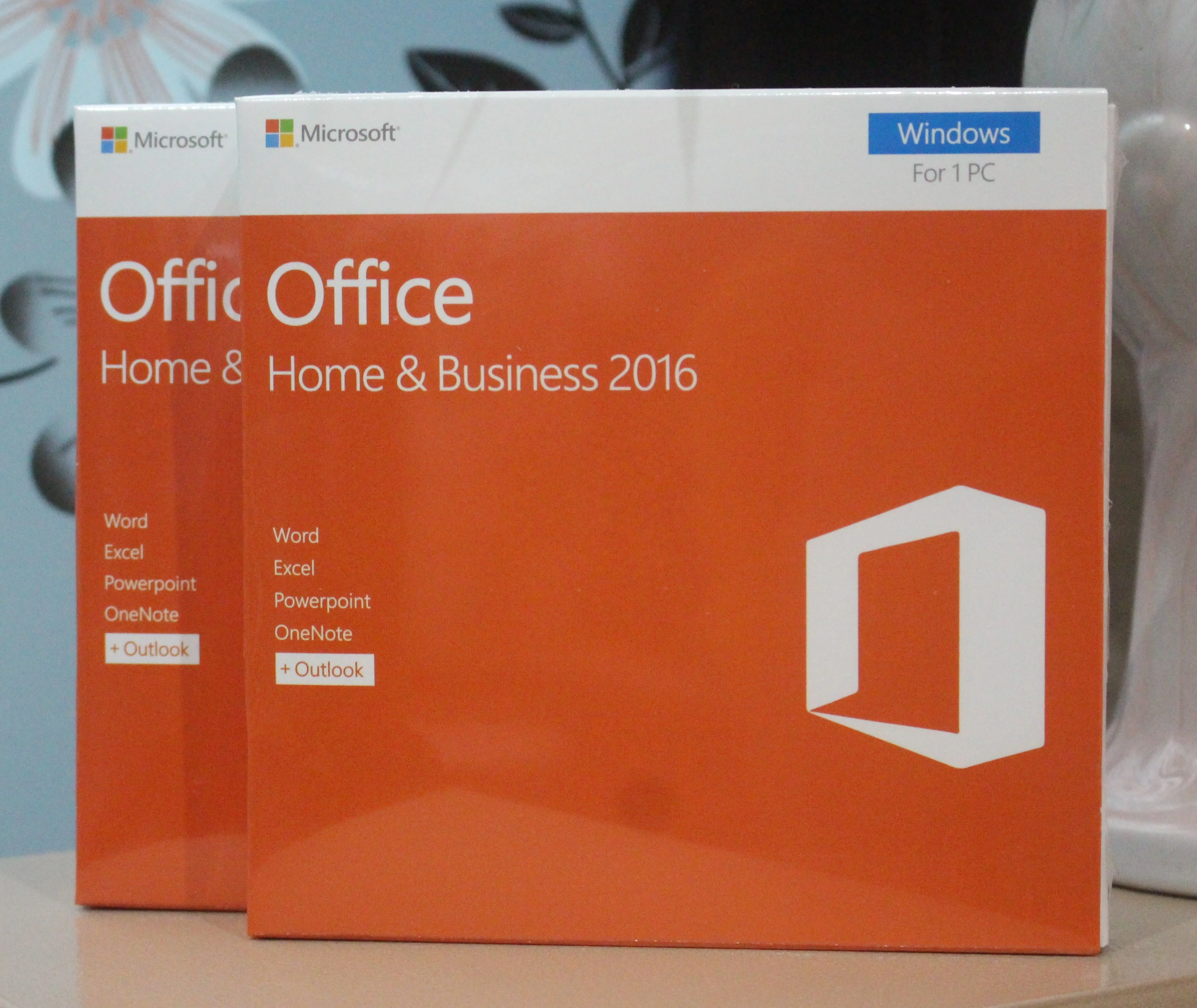 
Microsoft Office Home & Business 2016 Windows DVD Retail Box 