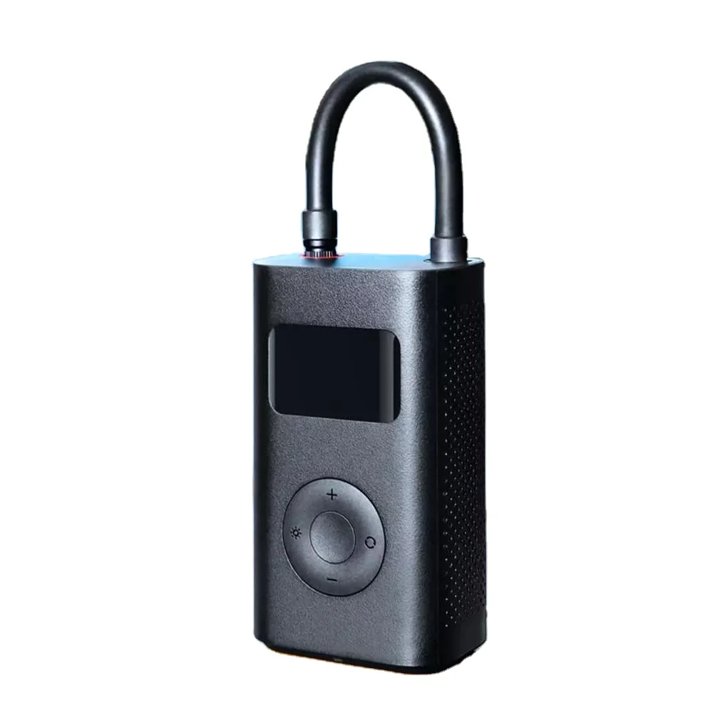 Электрический воздушный насос XiaoMi со светодиодной подсветкой и ЖК-дисплеем для автомобилей велосипедов шин мотоциклов портативный компрессор