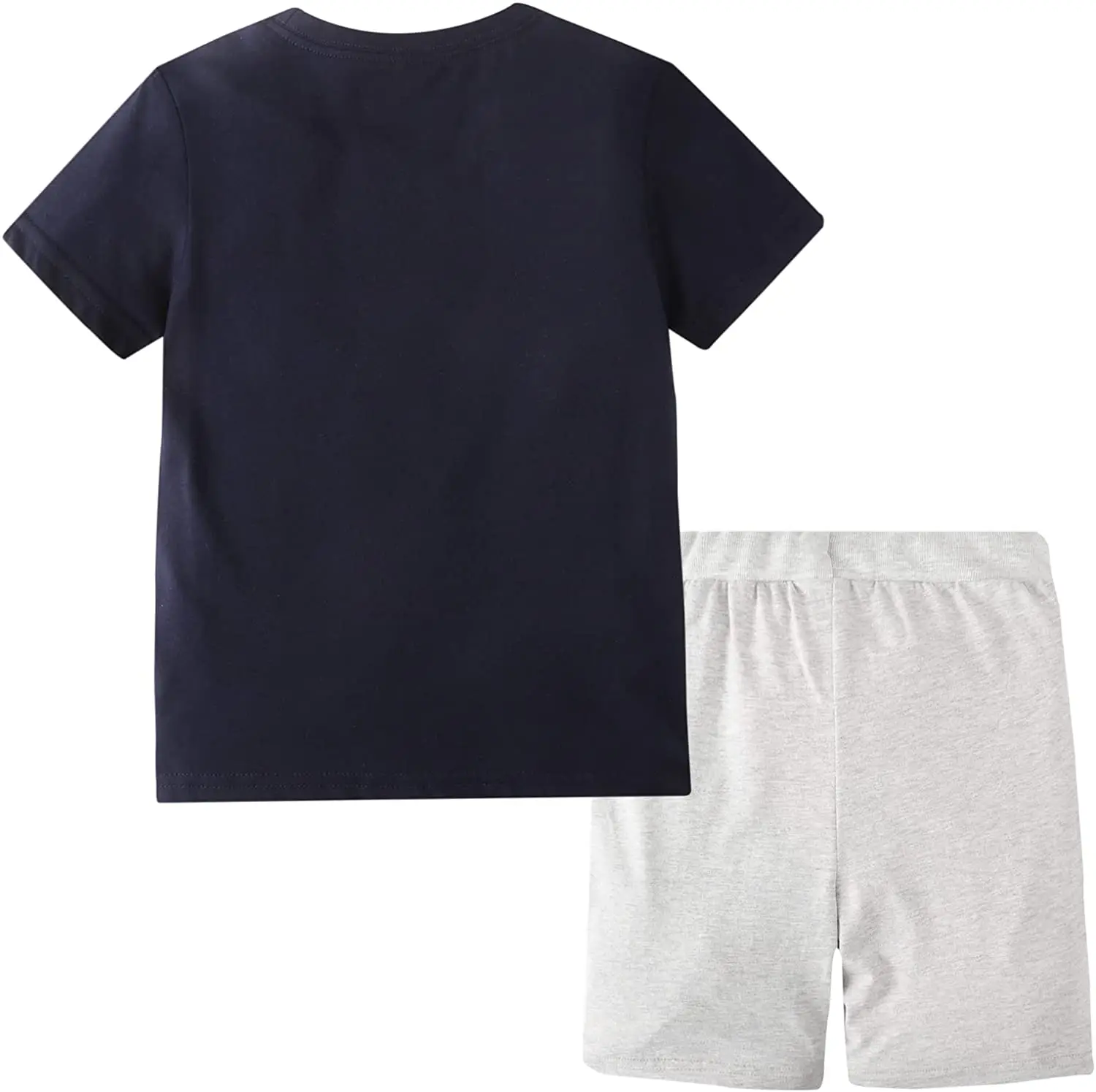 Лидер продаж летние комплекты детской одежды для маленьких мальчиков разного дизайна футболка из 2 предметов детская одежда