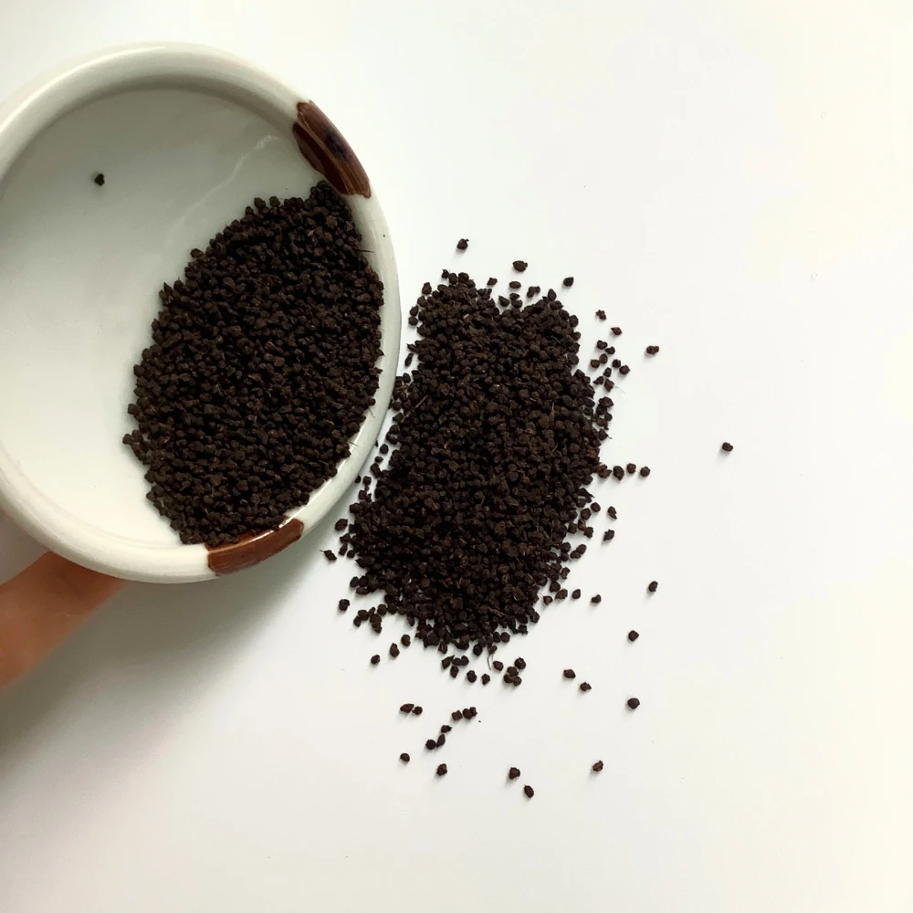 Низкая цена производитель черного чая CTC BP 1 высушенные чайные листья