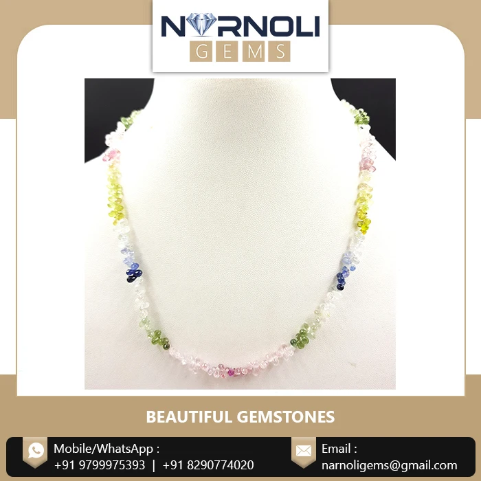 Excellent Quality Natural Green Emerald Beads String At Low Price