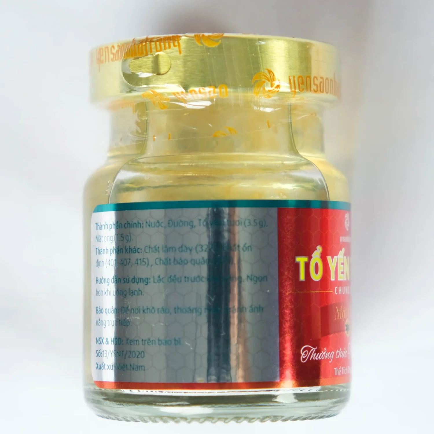 Мгновенное Птичье гнездо, концентрат птичьего гнезда с медом (гнездо искусства) 70 г/бутылка, полезно для здоровья