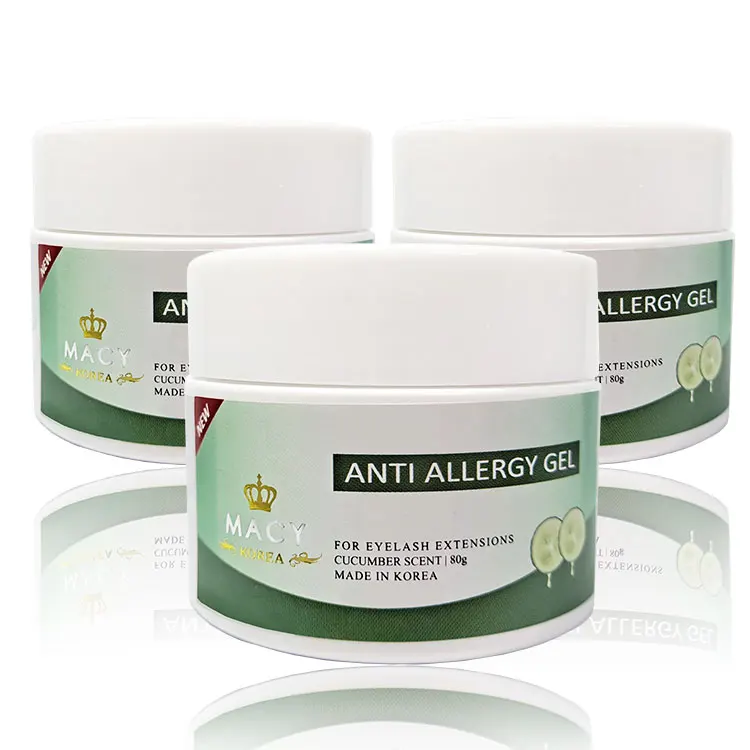 MACY korean eyelash extension Tools Anti Allergy Gel Cucumber Scent