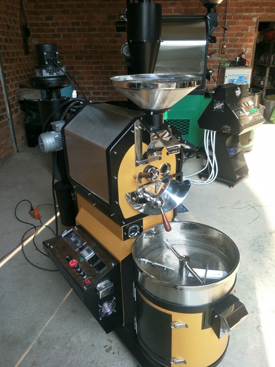 Stainless Steel 10kg Coffee Roaster