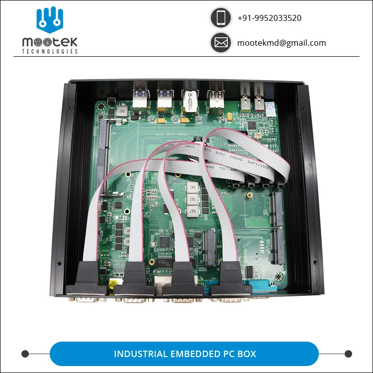 
Leaders In Manufacturing Top Grade i5-4th Generation Small Mini Size Dust Proof Industrial Embedded PC Box 