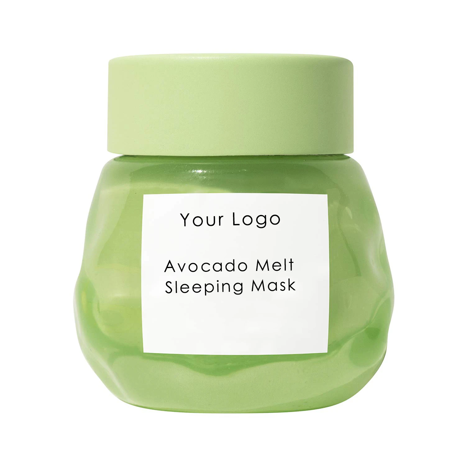 Частная этикетка авокадо желе уход за кожей лица маска для мужчин и женщин