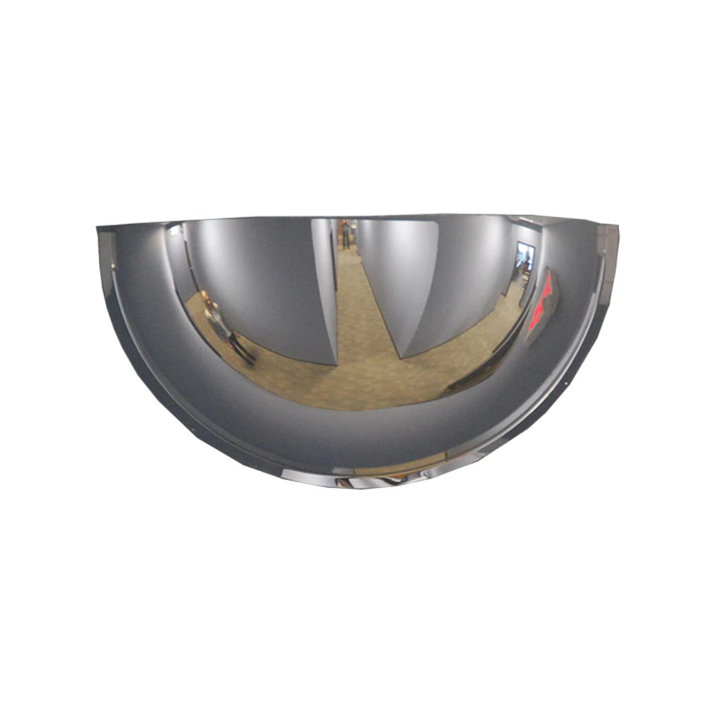 Зеркало Replex на базе США, 18 дюймов/45 см, акриловое полукруглое зеркало с фланцем, Премиум качество