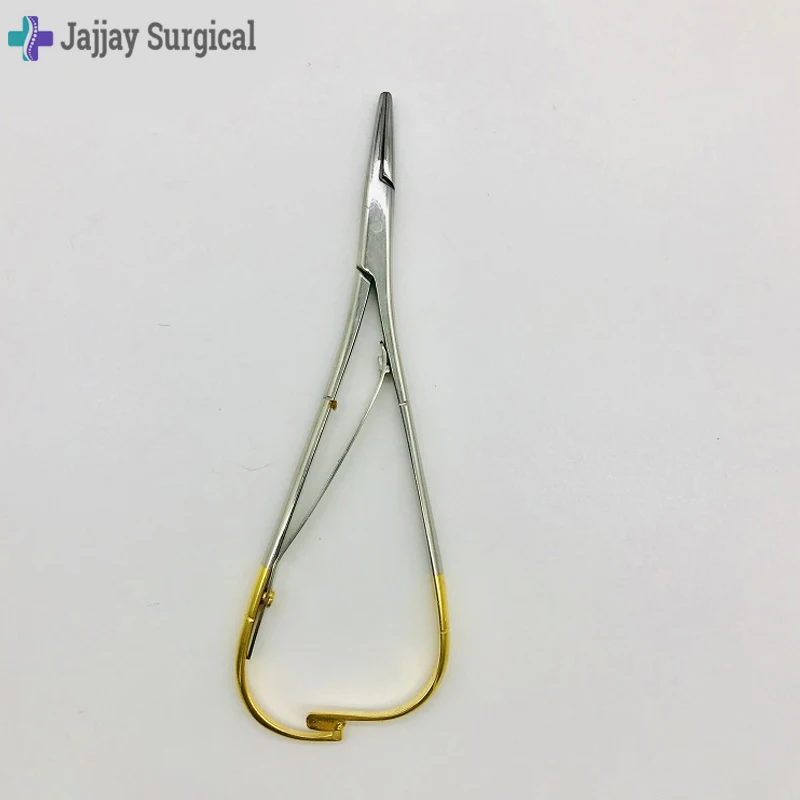 Dental High Quality Instruments Orthodontic Surgical Materials Wide Tip Orthodontic Needle Holder