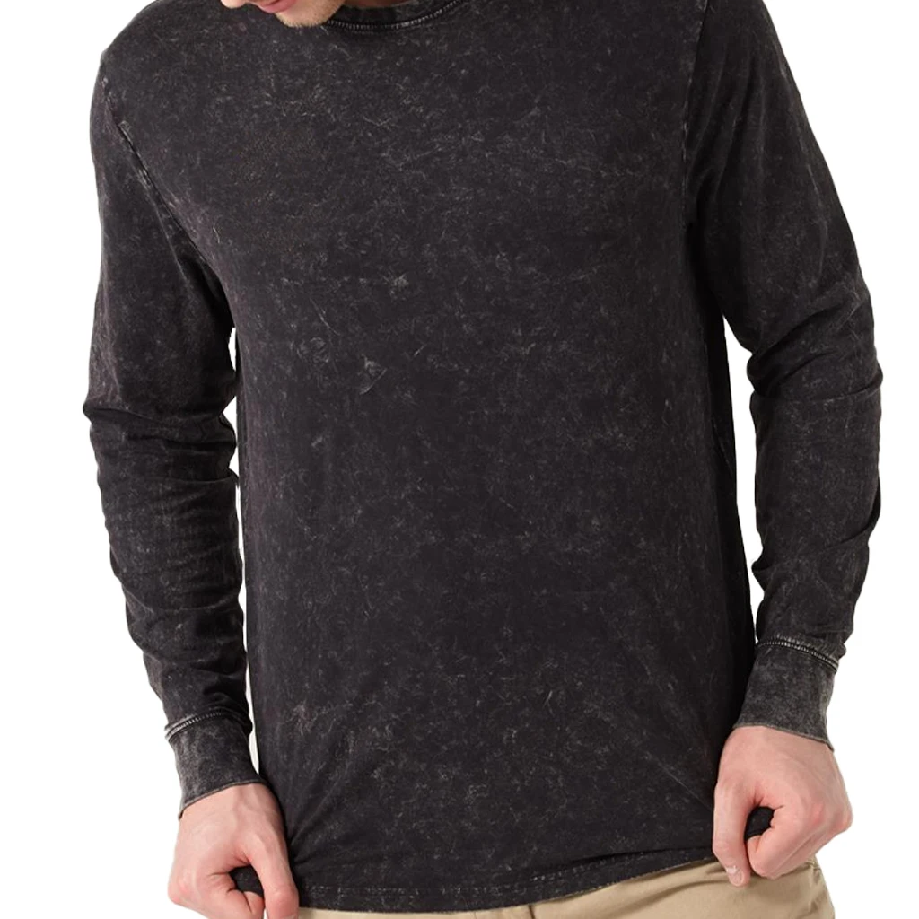  Самая продаваемая изготавливаемая на заказ галстуком-бабочкой под давлением детские футболки с длинными рукавами для мужчин Slim Fit быстросохнущая свободная круглым вырезом в стиле «черная футболка 100% хлопок ткань