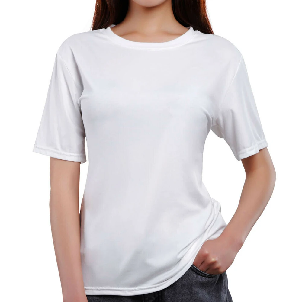  Классическая футболка из 100% хлопка с коротким рукавом и V-образным вырезом изготовленная на заказ Повседневная одежда спандекса