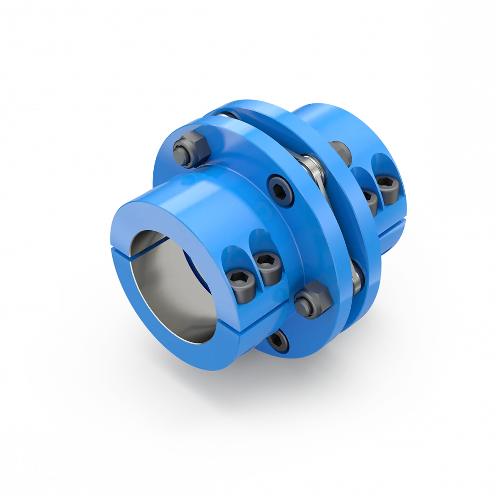 
Torsionally rigid all steel coupling 