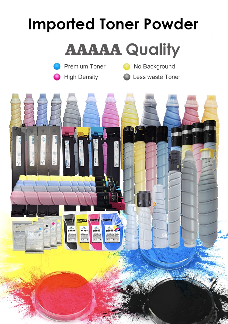 Jane Color use for Minolta TN710 Bizhub 600 601 750 751 For tomoegawa bulk konica toner Cartouche Cartucho