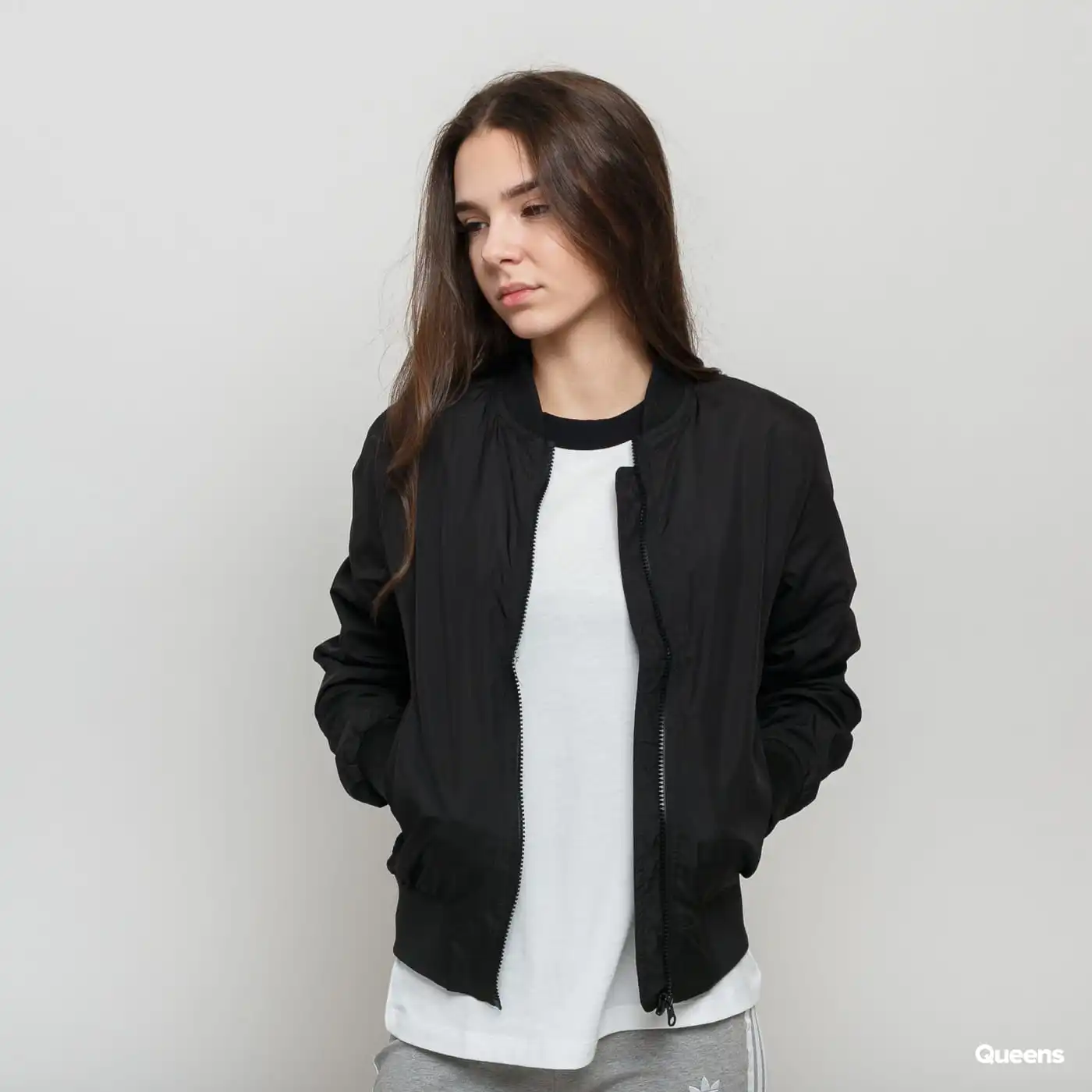 2021 women fashion  clothes warm winter solid color women bomber jacket in orange Puffer Bubble Girls Down Coats