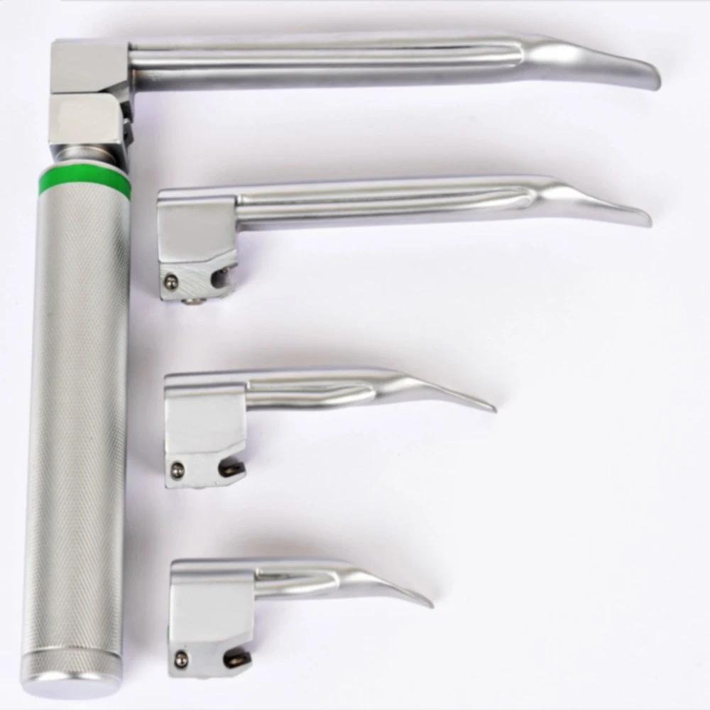 
Flexible Mac Miller Laryngoscope - Mouth Examination Set 