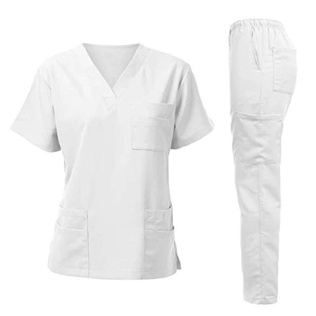 
 Рабочая одежда для женщин и мужчин, стильные медицинские скрабы, униформа для кормления  