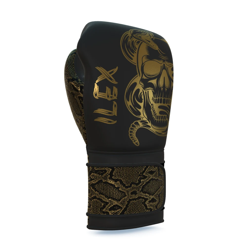 
Excellent strap boxing gloves best pro glove with Natural leather for ultimate durability and function 