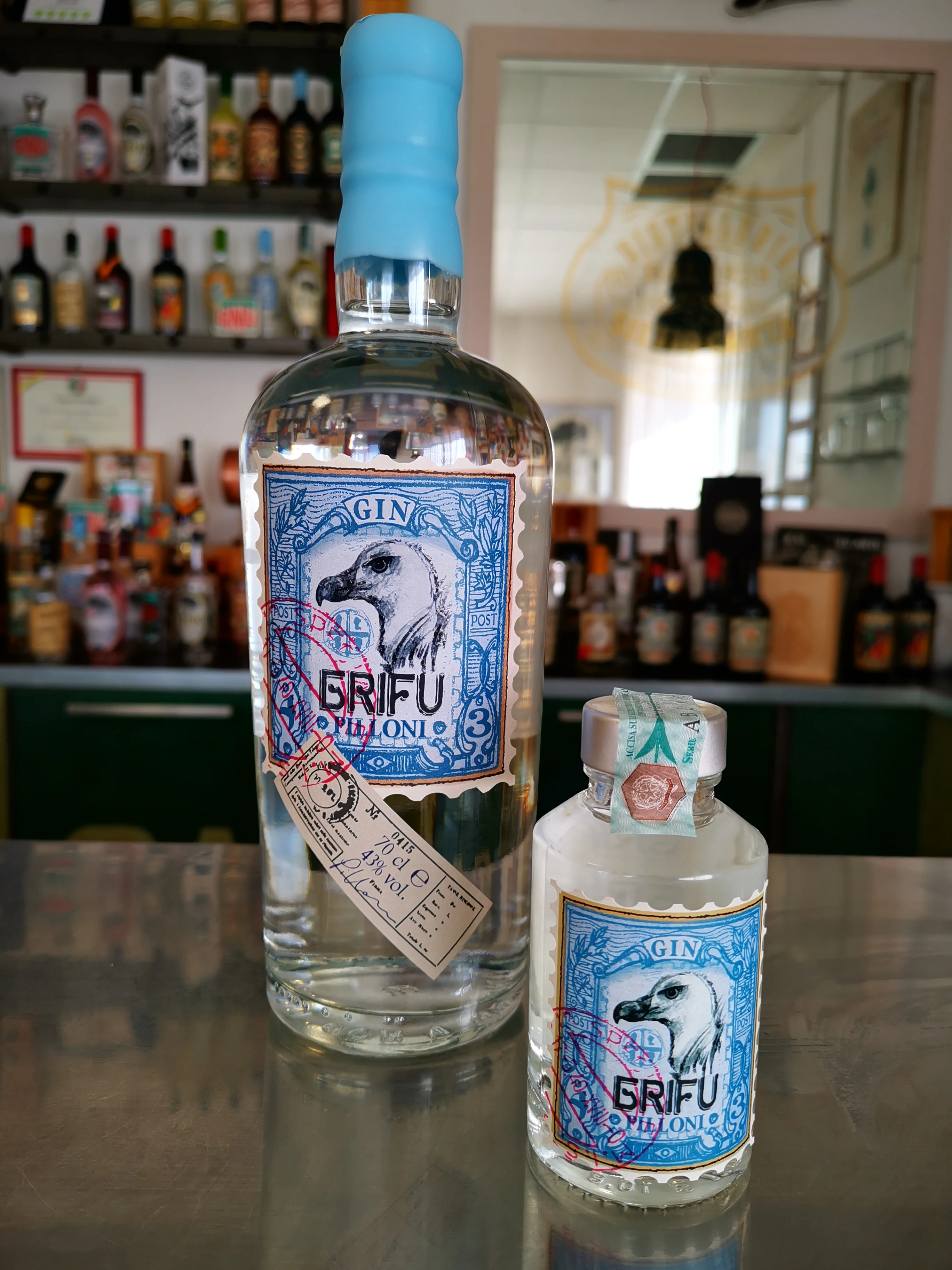 
Top London Dry Gin - Grifu - 70 Cl - Italian Gin 