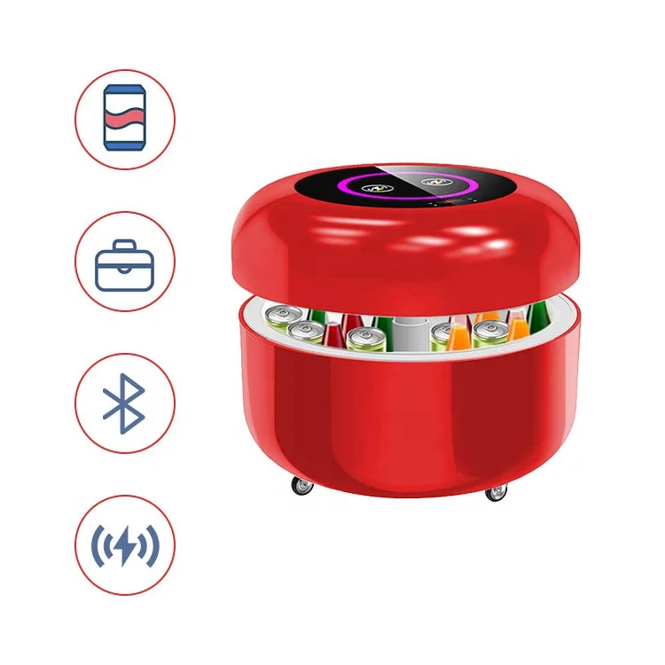 Latest Refrigerator Coffee Table Smart Coffee Table With Refrigerator Hifi Speaker And USB Charger