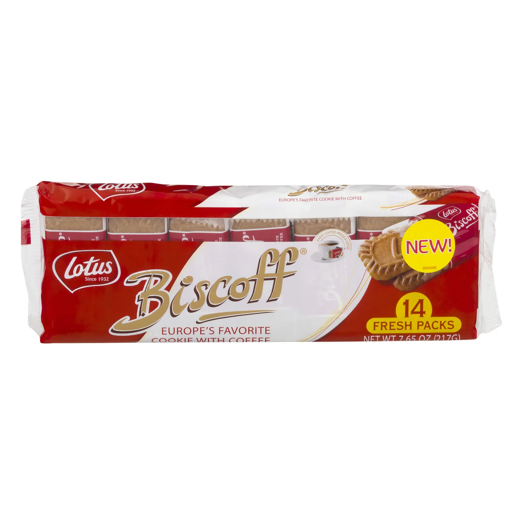  Оригинальное карамелизированное печенье Lotus-Biscoff-250