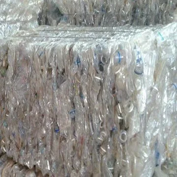 100% прозрачный переработанный Пластиковый лом/ПЭТ бутылочный лом в