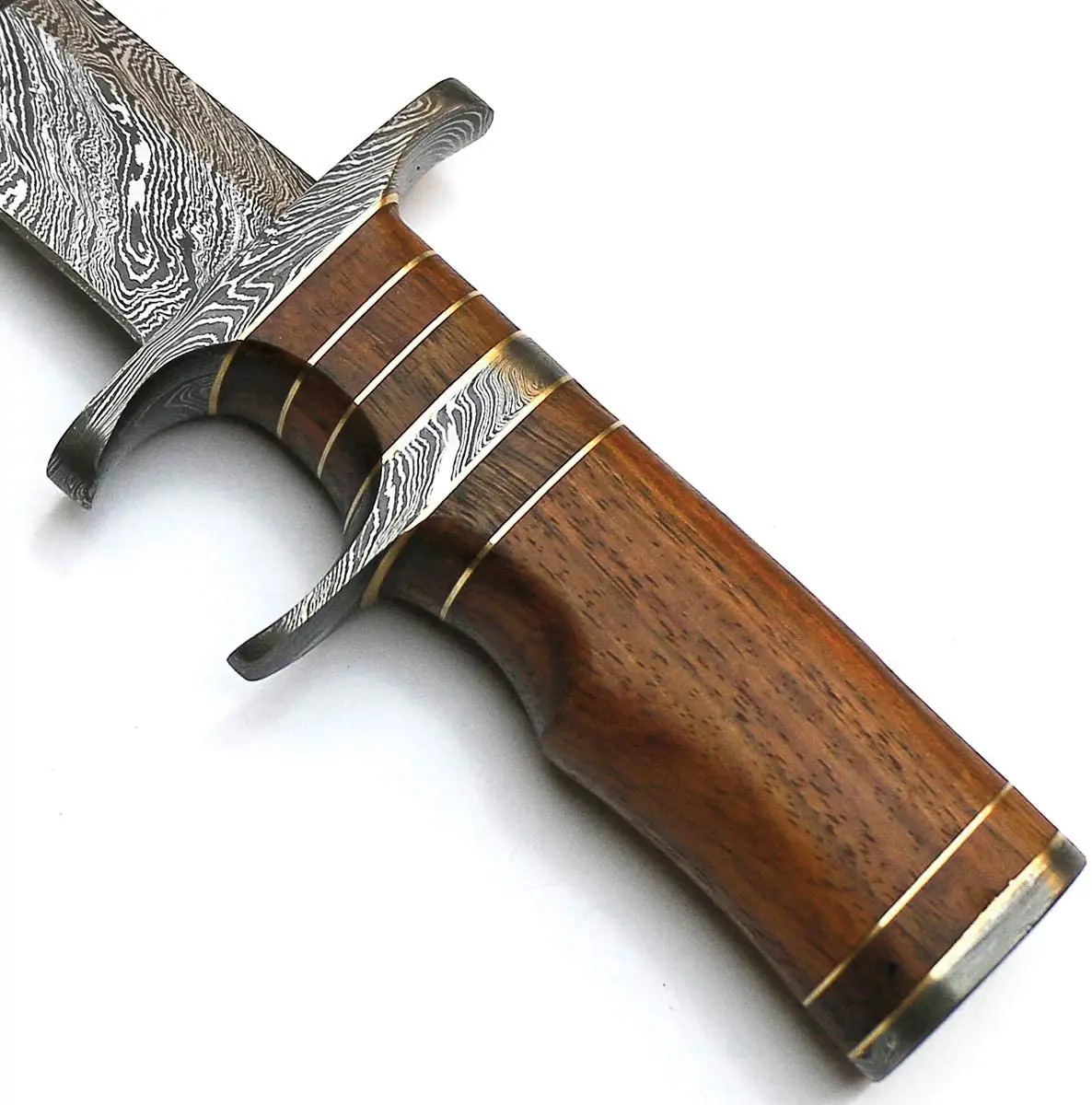 Охотничий Боуи из дамасской стали ручной работы на заказ кухонный нож с кинжалом топор цепочкой складной