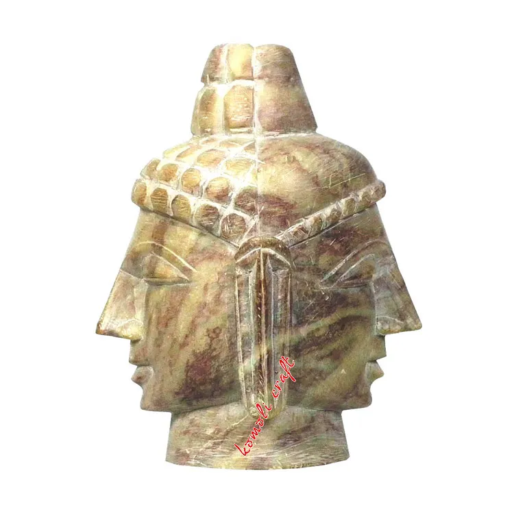 stone buddha head