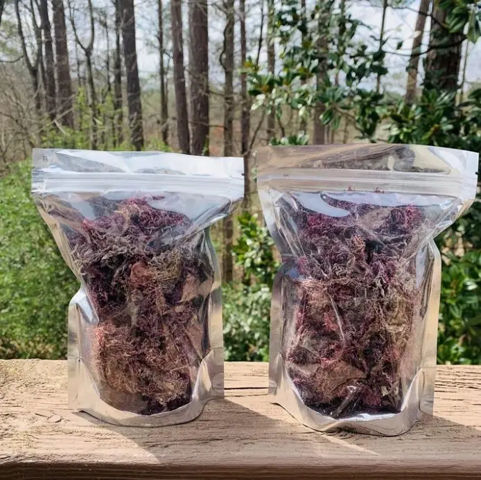  Органический фиолетовый морской мох для приготовления каррагинана по самой низкой цене из Вьетнама.