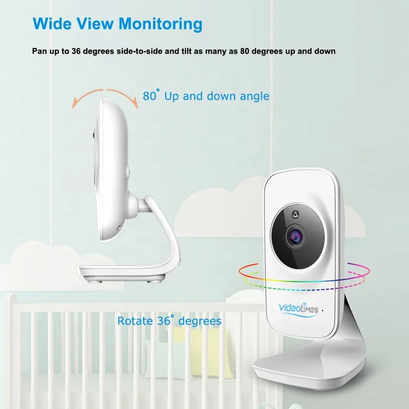 High Quality 5.0 Inch Pet Baby Monitor Wireless camera Baby Monitor