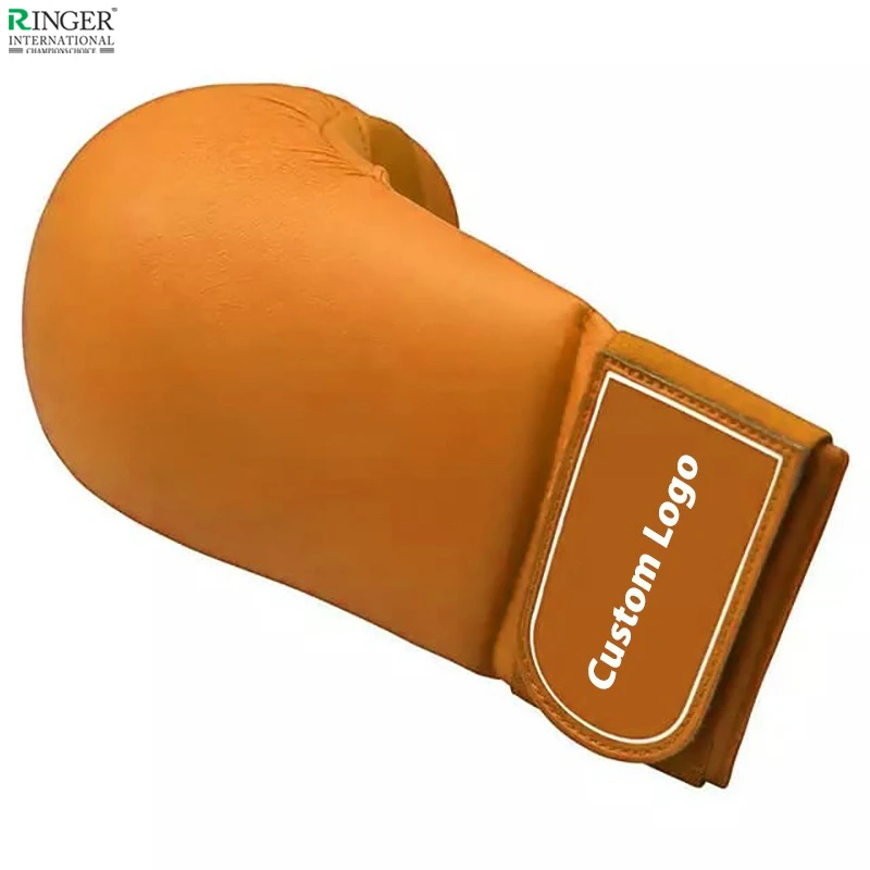 Wholesale Custom Made PU Martial Arts Sparring Punching Gloves Competition Training Karate Mitts For Workout