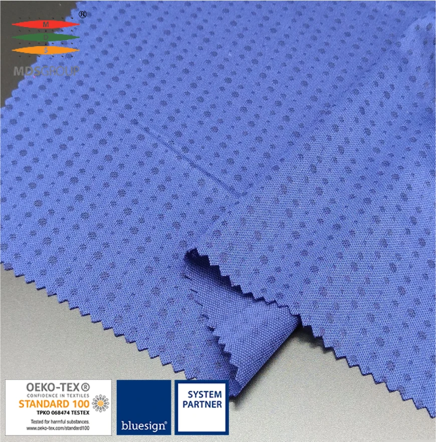 
SPORTSWEAR JACQUARD T-SHIRT 100%POLYESTER CIRCULAR KNIT HYDROPHILIC COMPUTER JACQUARD 