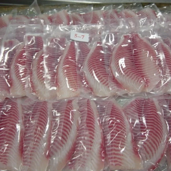 China Tilapia Fish Fillet Supplier Frozen Skinless Skin On Kosher Co Treat 35 Oz Tilapia Fillets In Vacuum For Europe