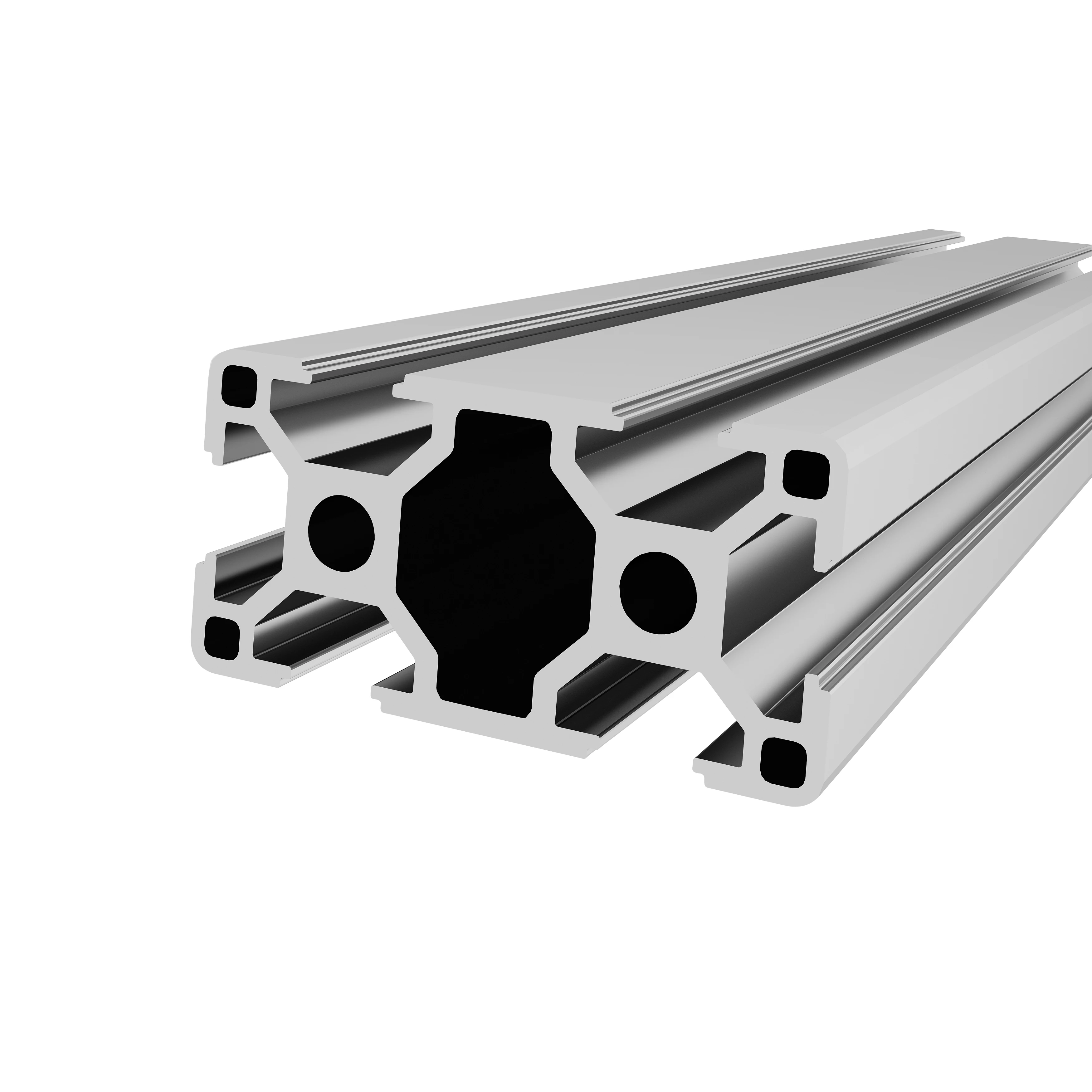 2020 3030 4040 4080 T Slot Aluminium Extrusion Profiles V Slot 20x40 for rail