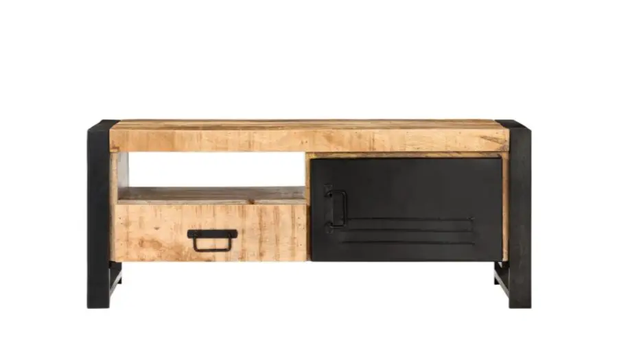 Best new Coffee tables of Nesting Solid smart coffee table Top Rustic  modern coffee table For Living Room Furniture