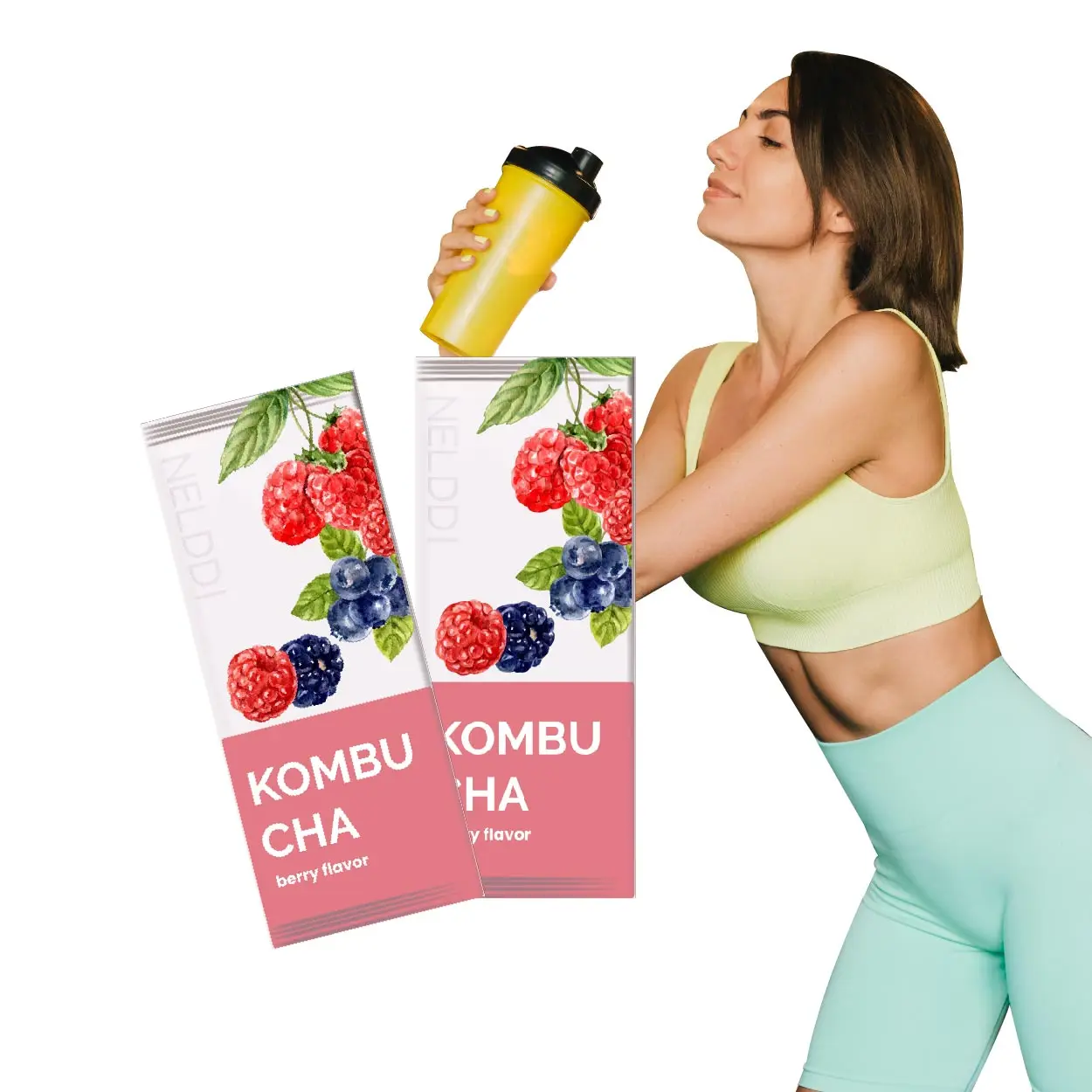 Kombucha пробиотик Детокс-чай энергетическая добавка мгновенный чай kombucha