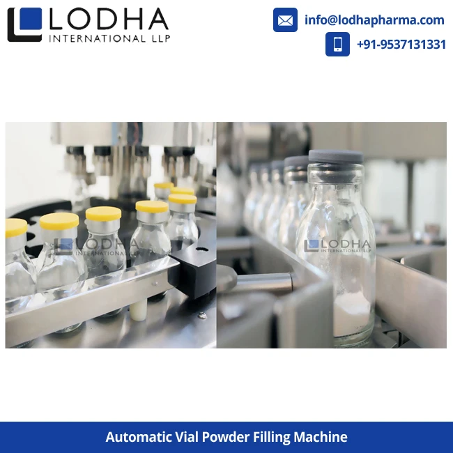 Pharmaceutical/Veterinary/Chemical Powder Vial Sterile Filling Rubber Stoppering Machine