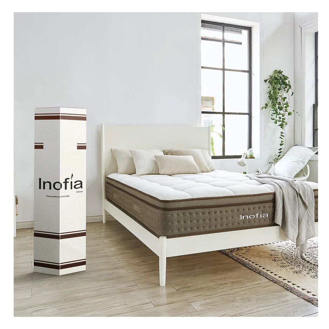 Inofia sleep well, карманный пружинный матрас с эффектом памяти для высококачественного сна