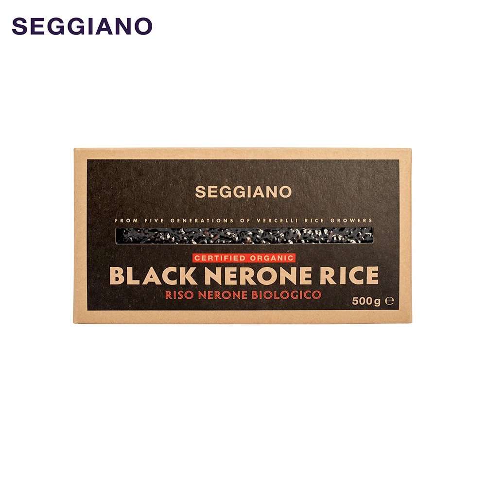 Высокое качество, итальянская фабрика, прямая продажа, Seggiano Black Venus Rice, 500 г