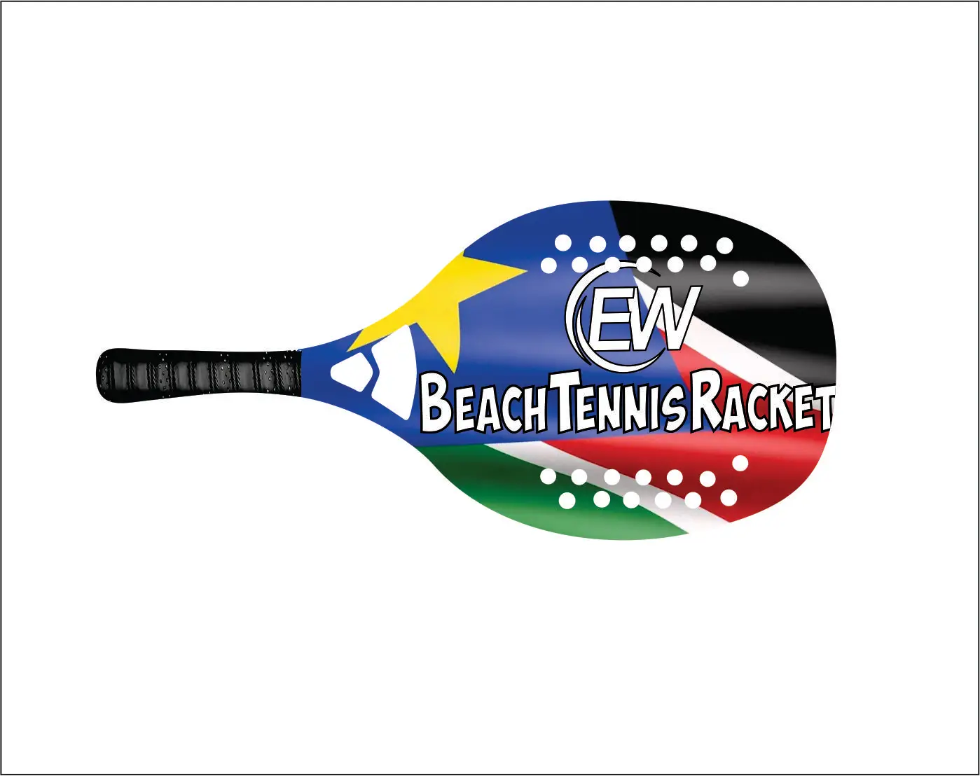 
Beach Tennis Rackets Custom Carbon glass Beach Paddle/Padel Racket with your logos and color combinations 