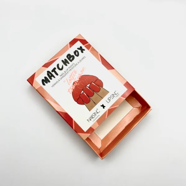 Cosmetic paper carton customized logo packaging color style cosmetics packing box