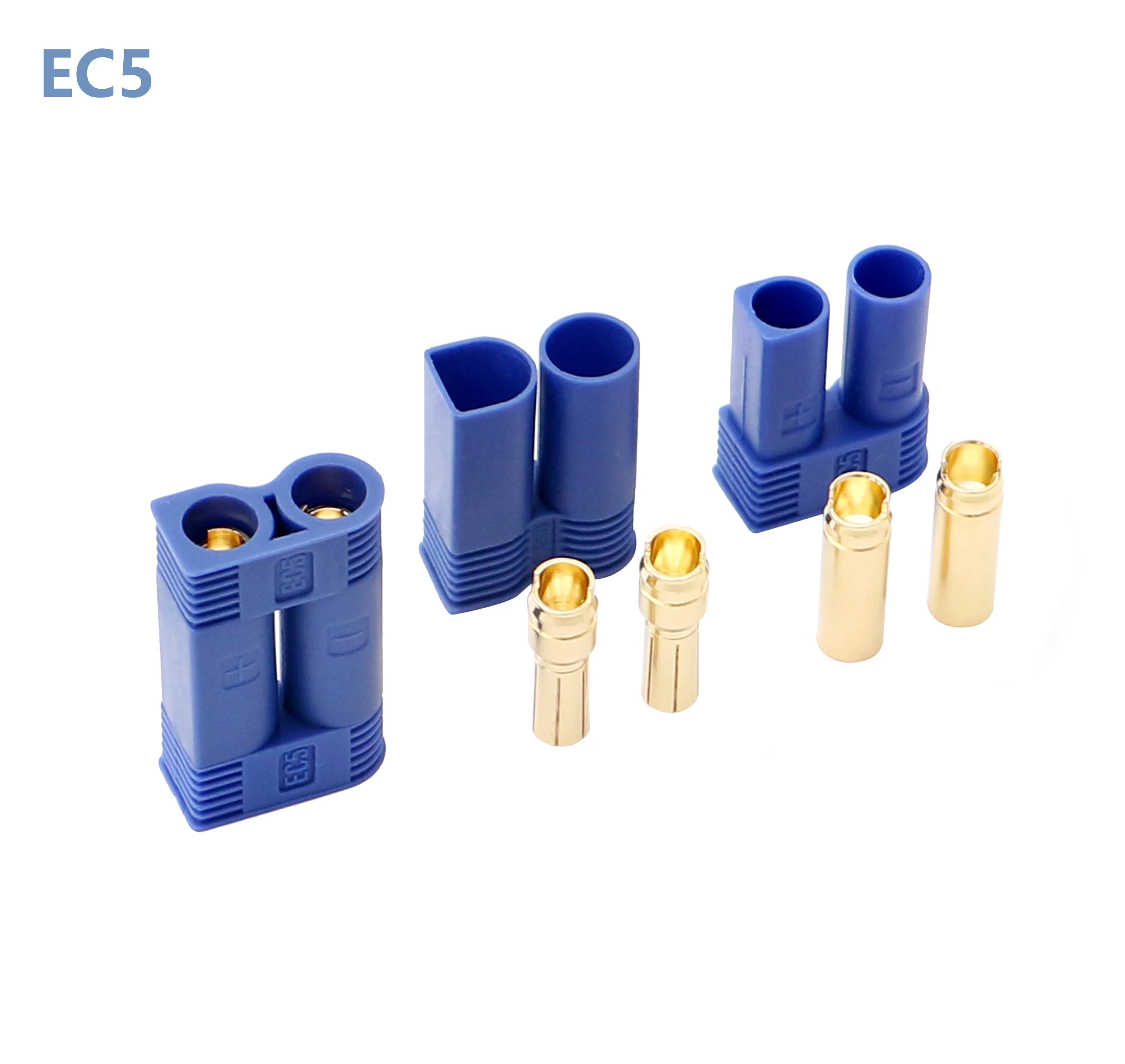 EC5 connector high current moto plug 5mm banana plug gold plated bullet pin terminal for RC models
