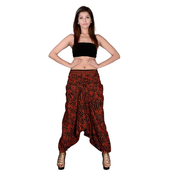 Indian Handmade Wholesale Harem Pants Boho Gypsy Women Trouser Cotton Trouser Harem Pans Mens And Womens Trouser Pants