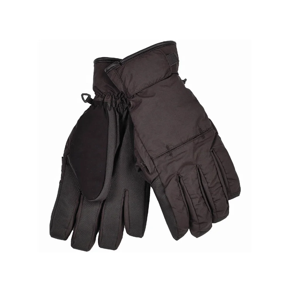 Wholesale best rated pigskin leather men women ski thermal gloves cool design snowboarding snowmobile skiing mittens