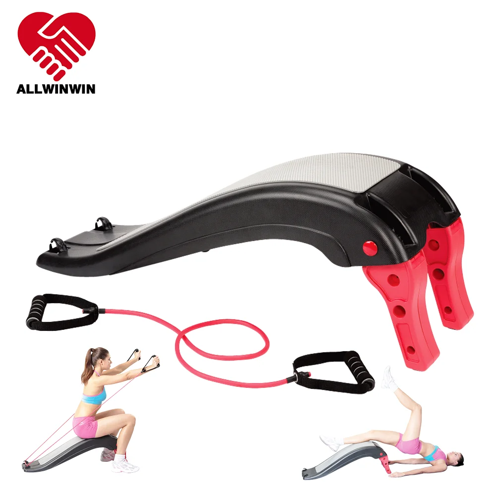 
ALLWINWIN SBD03 Sit Up Board   Resistance Tube Exercise Home Gym Slant Bench Fitness Abdominal 