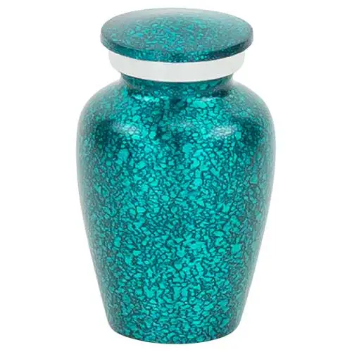 Indian Cremation urns Wholesale made of Brass and Aluminum for Human adult baby and pet ashes keepsake ash urnas