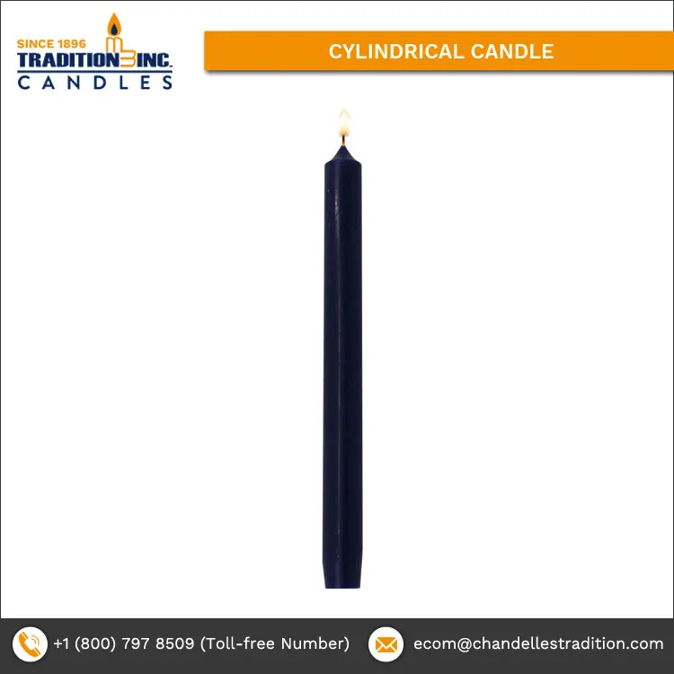  Доступно контрактное производство горячая Распродажа цилиндрической формы зеленый цвет Свеча для декора