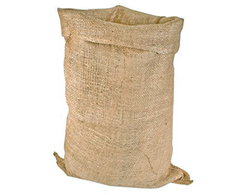 Natural Jute Hessian Bag for Agriculture Reusable Silk Sack with Custom Logo for Farming Food Tea Shopping and Gift Use