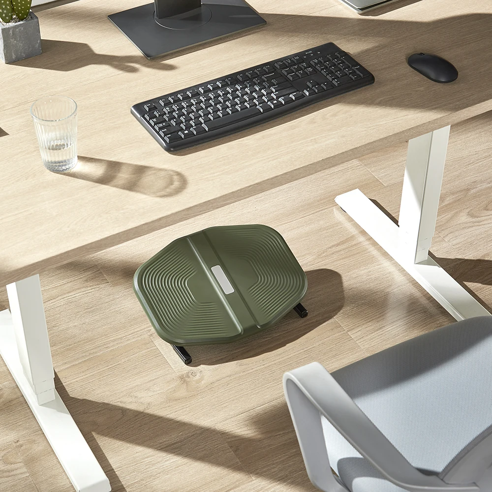 LUMI LEGEND Home Office Under Desk Footrest Ergonomic Highchair Tiltable Foot Rest