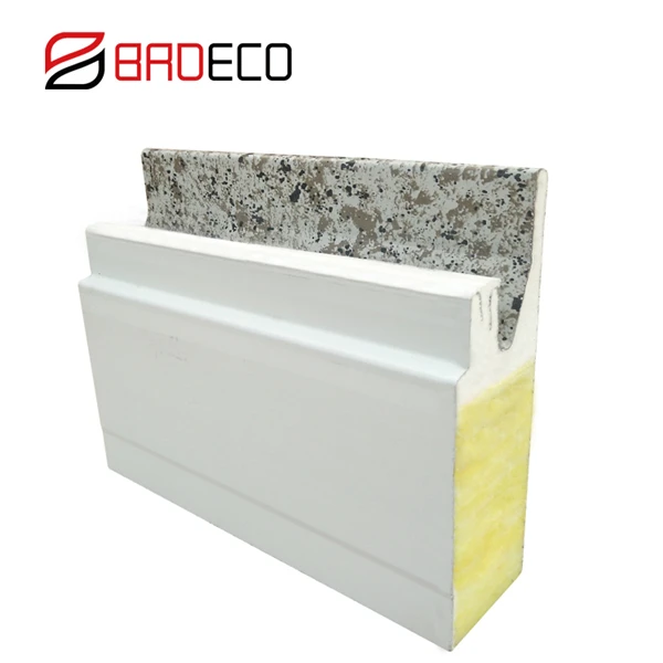 Изоляционная композитная стеновая панель из стекловаты высокой плотности по заводской цене